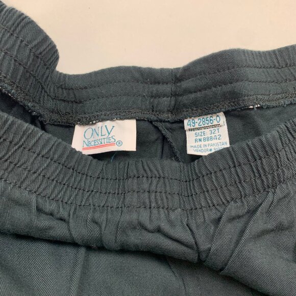 Only Necessities Black Pants Plus Size 32T Tall Cotton/Polyester Blend - Picture 2 of 7